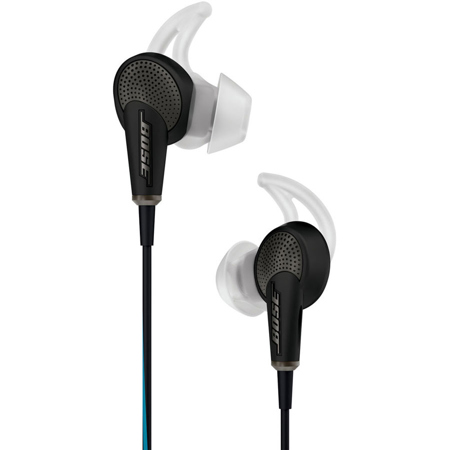 Bose QuietComfort 20 Acoustic Noise Cancelling Headphones - Black, Apple