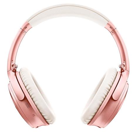 Bose QuietComfort 35 II Wireless Noise Cancelling Headphones, Rose Gold