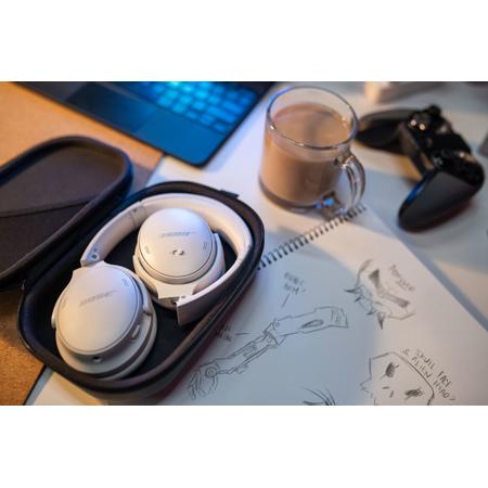 Bose QuietComfort 45 Wireless Noise Cancelling Headphones, White Smoke