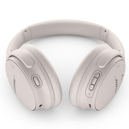 Bose QuietComfort 45 Wireless Noise Cancelling Headphones, White Smoke