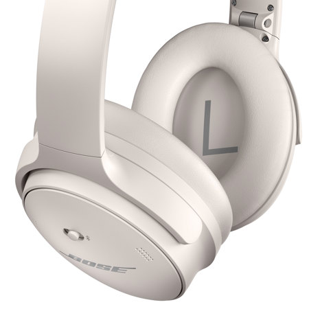 Bose QuietComfort 45 Wireless Noise Cancelling Headphones, White Smoke