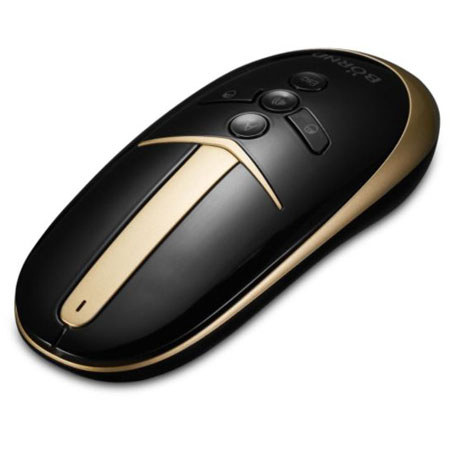 Bornd A50 2.4GHz Laser Wireless Air Mouse, Black