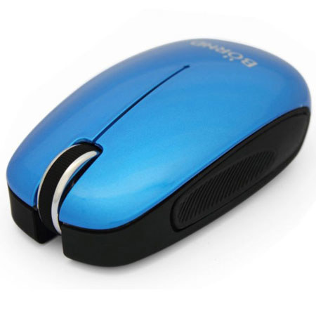 Bornd C100 Bluetooth 3.0 Optical Wireless Mouse, Blue