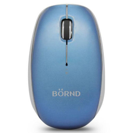 Bornd C170B Bluetooth 3.0 Optical Wireless Mouse, Blue