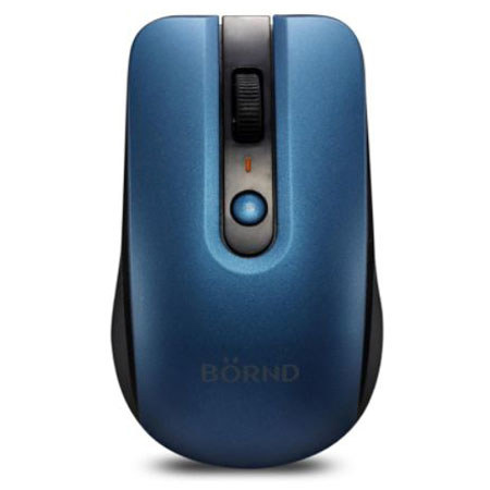 Bornd C190 2.4GHz Optical Wireless Mouse, Blue