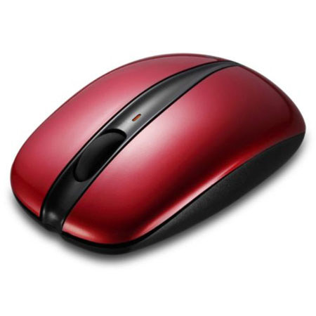 Bornd C200 2.4GHz Optical Wireless Mouse, Red