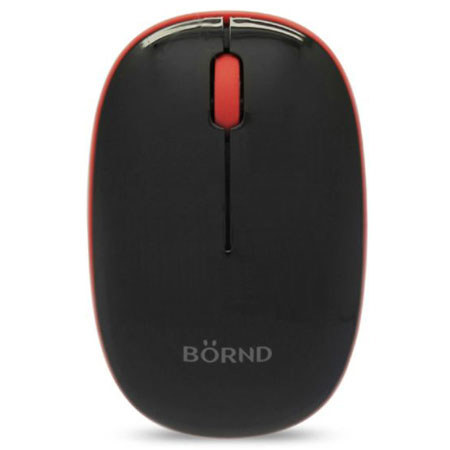 Bornd E220 2.4GHz Optical Wireless Mouse, Black
