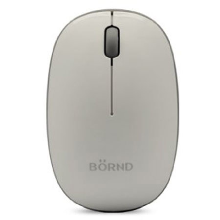 Bornd E220 2.4GHz Optical Wireless Mouse, Gray