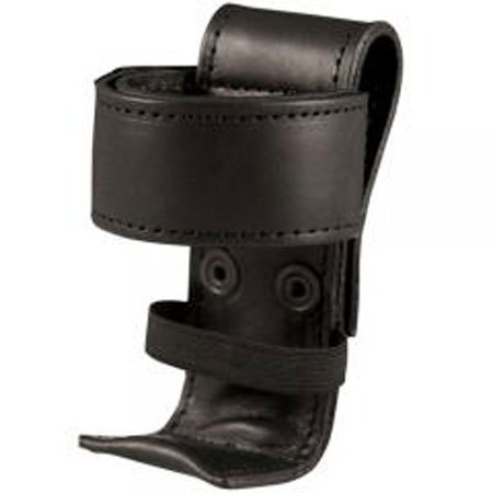 Boston Leather Universal Radio Holder with Swivel Attachment, Black Solid