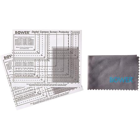 Bower SAD12 LCD Universal Camera Screen Protector, Displays up to 4"