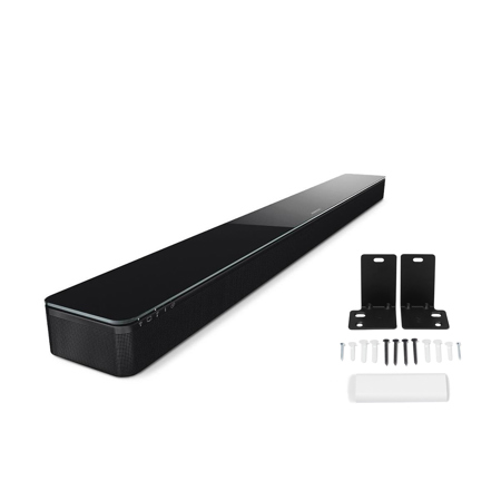 Bose SoundTouch 300 Soundbar, Black - Bundle With Wall Bracket Kit, Wb-300