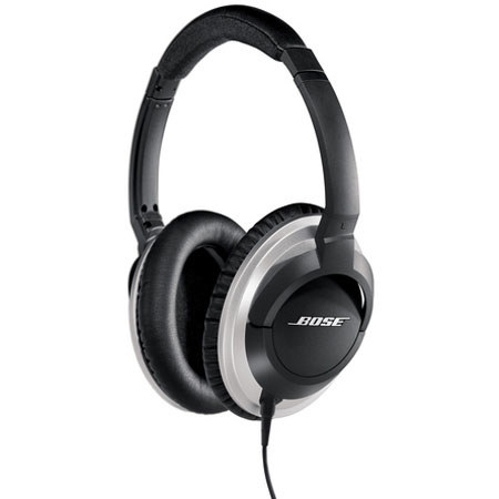 Bose AE2 Audio Headphones, Black/Silver