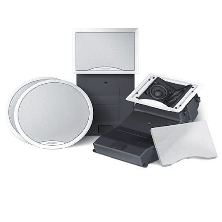 Bose Virtually Invisible 191 In-Wall Speakers, Pair, White