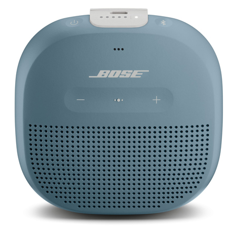 Bose SoundLink Micro Bluetooth Speaker, Stone Blue, with Power