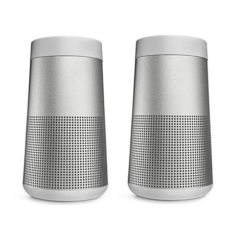 Bose 2x SoundLink Revolve Bluetooth Speaker, Lux Gray