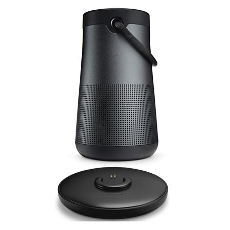 Bose 3.6" SoundLink Revolve+ BT Speaker, Triple Black w/Bose Charging Cradle