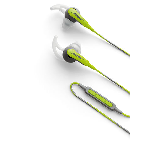 Bose SoundSport In-Ear Headphones - f/Apple - Green