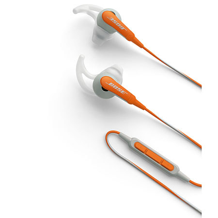 Bose SoundSport In-Ear Headphones - f/Apple - Orange