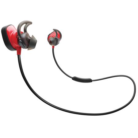 Bose SoundSport Pulse Wireless In-Ear Headphones, Red