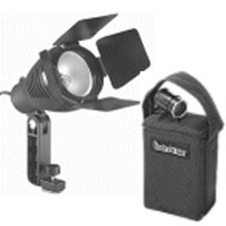 Bescor VLK-5S, VL205S Video Light & SLM-5ATM Battery & Charger, 50 Minute Run Time.
