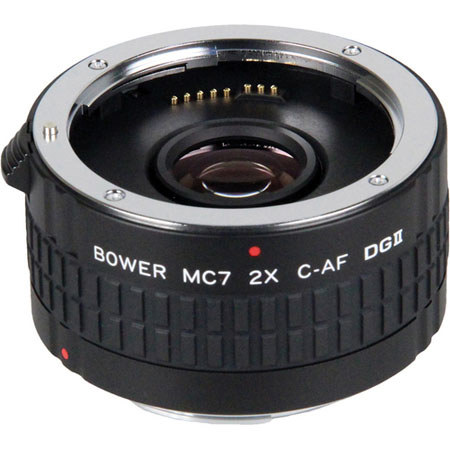 Bower 2x DGII Teleconverter (7 Elements) for Canon EF Lens