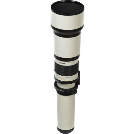 Bower 650-1300mm f/8-16 T Mount Lens