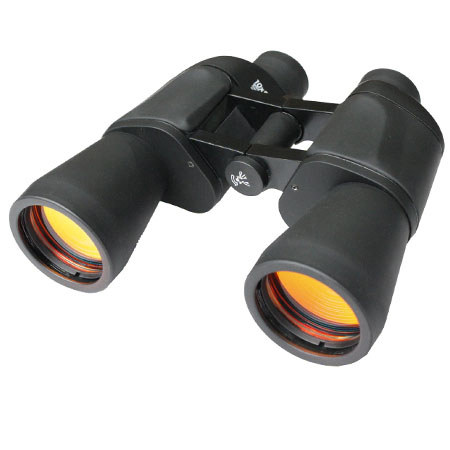 Bower 10x50mm High-Power Porro Prism Binocular, 6.3 Degree Angle of View, Black