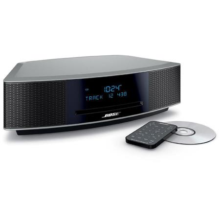 Bose Wave Music System IV with Remote Control, Platinum Silver