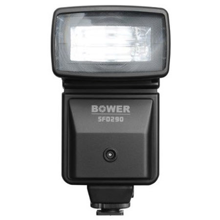 Bower SFD290 Flash, Fully Automatic Zoom Swivel Bounce, Standard Hot Shoe