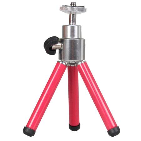 Bower 5-Section Mini Tripod for Digital Cameras, Pink