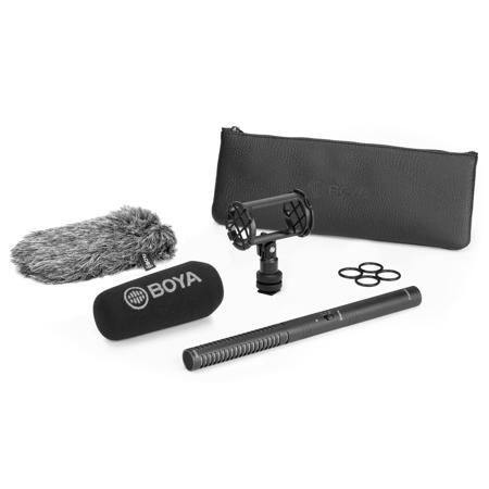 BOYA BY-PVM3000 Modular Shotgun Microphone with Short Sized Capsule