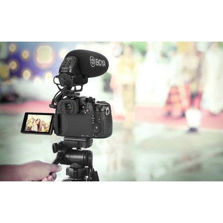 BOYA BY-BM3031 On-Camera Supercardioid Condenser Shotgun