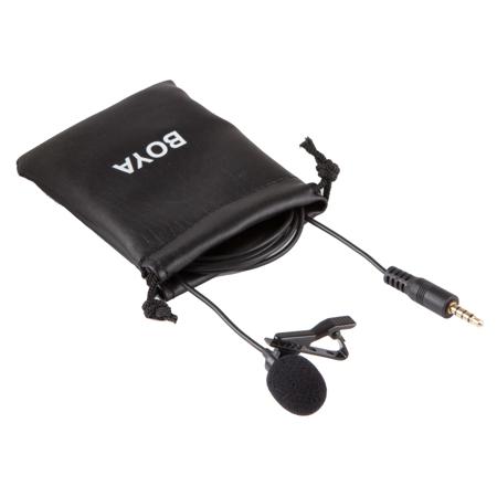 BOYA BY-LM10 Omni-Directional Lavalier Microphone for Smartphones and iPad