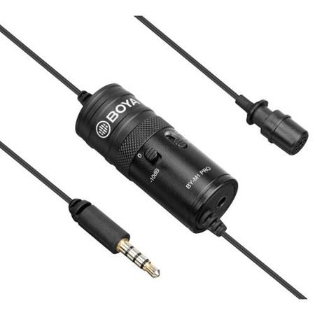 BOYA BY-M1 Pro Universal Omni-Directional Condenser Lavalier Microphone