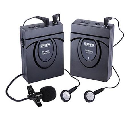 BOYA BY-WM5 High Performance Wireless Microphone DSLR Cameras, Camcorders
