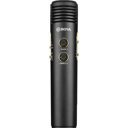 BOYA BY-EM20 USB Cardioid Condenser Microphone with 3.5mm Input/Output