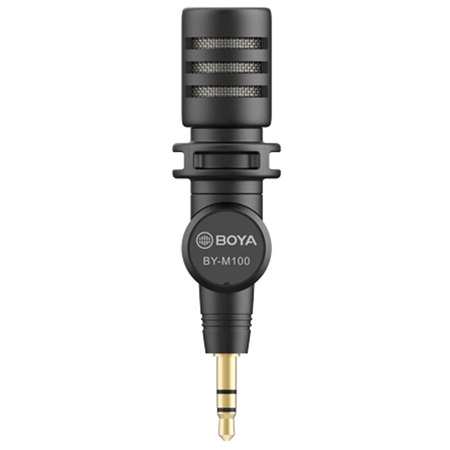 Boya Mininature Condenser Smartphone Mic, USB Jack
