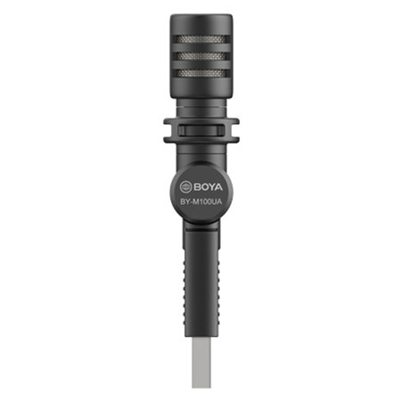 BOYA BY-M100UA Omni-Directional Mininature Condenser Mic with USB Connector