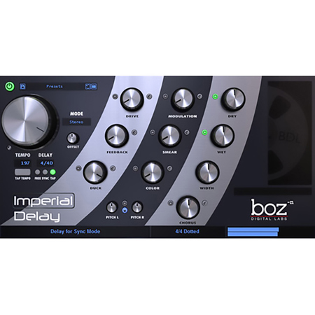 Boz Digital Labs Imperial Delay Plug-In, Download