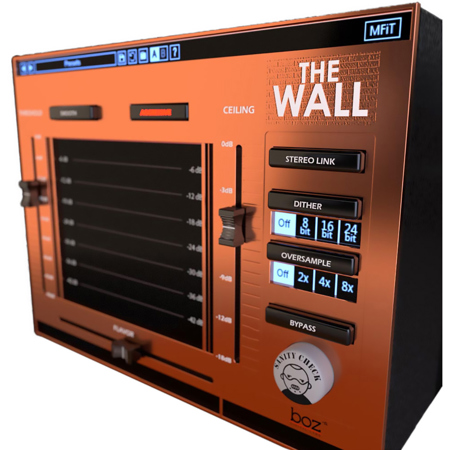 Boz Digital Labs The Wall Brickwall Mastering Limiter Plug-In, Download