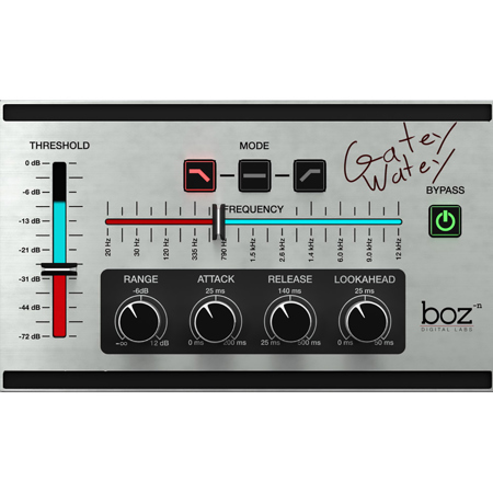 Boz Digital Labs Gatey Watey Frequency-Specific Gate Plug-In, Download