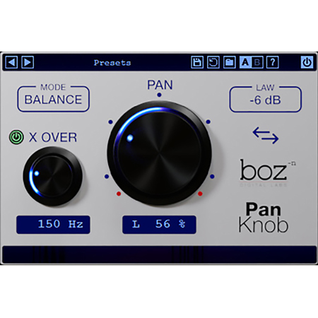 Boz Digital Labs Pan Knob Plug-In, Download