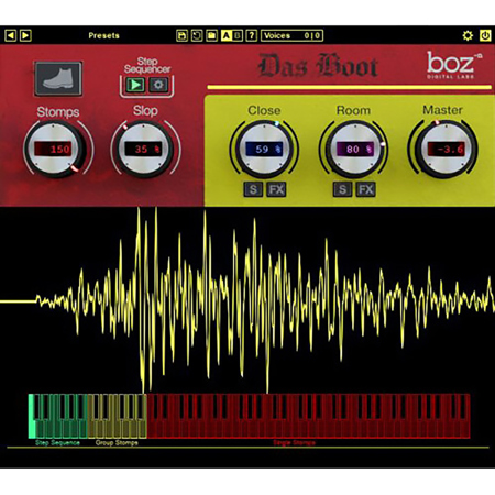 Boz Digital Labs Das Boot Sampled Stomp and Step Sequencer Plug-In, Download