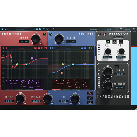 Boz Digital Labs Transgressor 3 Drum Shaping Plug-In, Download