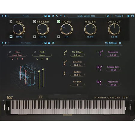 Boz Digital Labs Ningbo Upright 2021 Pro Piano Virtual Instrument, Download