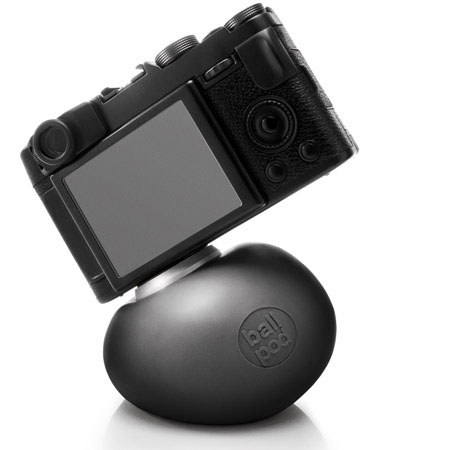 BallPod 3.14" / 8cm Camera Pod, Nonslip Silicon, 10.5 oz Load Capacity, Black