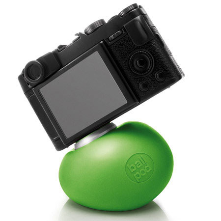 BallPod 3.14" / 8cm Camera Pod, Nonslip Silicon, 10.5 oz Load Capacity, Green