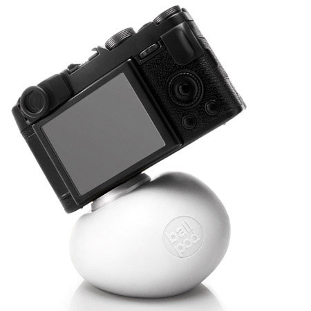 BallPod 3.14" / 8cm Camera Pod, Nonslip Silicon, 10.5 oz Load Capacity, White