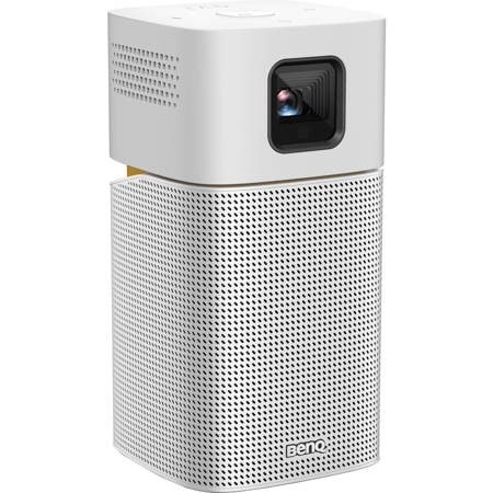 BenQ GV1 WVGA Wireless Portable Projector, Wi-Fi & Bluetooth Speaker, 200 Lumens