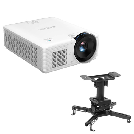 BenQ LU785 WUXGA Laser DLP Projector, Bundle with H&A Ceiling Mount
